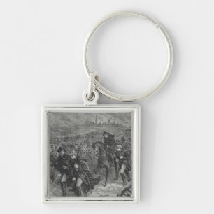 Rückzug von Moskau Schlüsselanhänger
