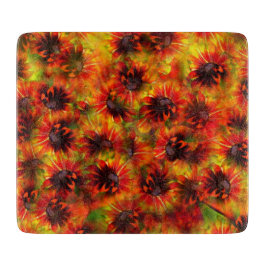Rudbeckia Cutting Board Schneidebrett