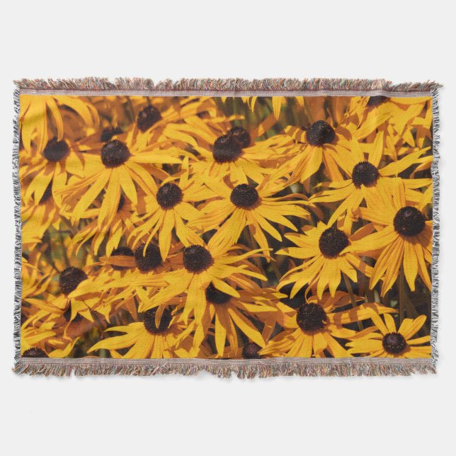 Rudbeckia Fulgida / Orangenblume Decke (Vorderseite)