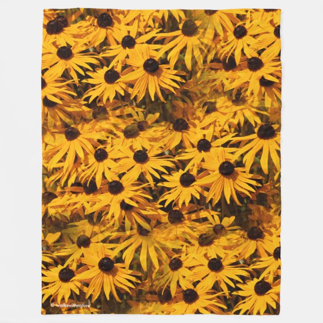 Rudbeckia Fulgida / Orangenblume Fleecedecke (Vorderseite)