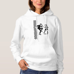 Rude Boy Reggae Jazz Musik Tanz Hoodie, Retro Ska Hoodie