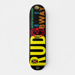 RUDE BWAY JMT 7 3/4" Skateboard Deck