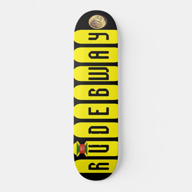 RUDE BWAY Skateboard (Vorderseite)
