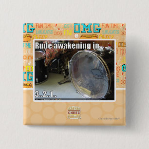 Rude Erwachen in Button