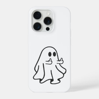 Rude Ghost – Funny Offensive Halloween iPhone Case iPhone 15 Pro Hülle
