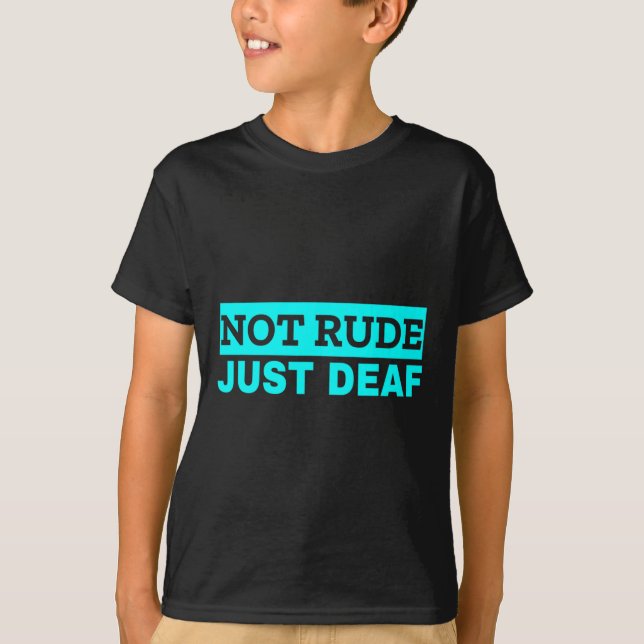 Rude T-Shirt (Vorderseite)