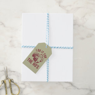Rude Weihnachten Weihnachtsfeier Ich mache es für Geschenkanhänger