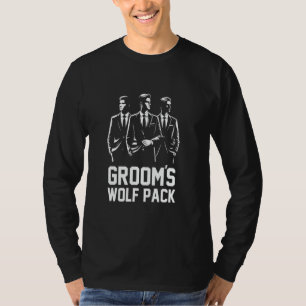 Rudels des Bräutigams Wolf Pack Trauzeugen passend T-Shirt