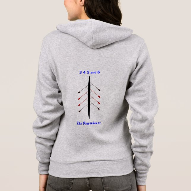 Ruderanlage 3 4 5 6 hoodie (Rückseite)