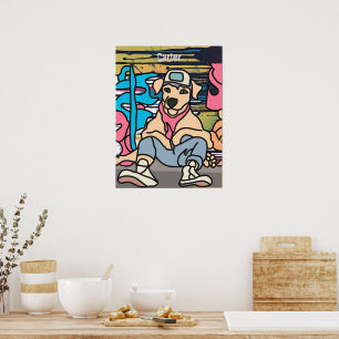 Ruderbock Funny Poster