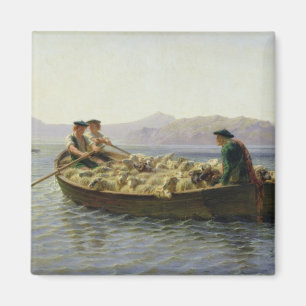 Ruderboot, 1863 magnet