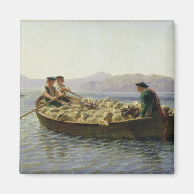Ruderboot, 1863 magnet (Vorne)