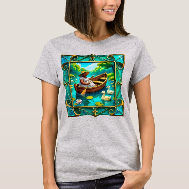 Ruderboot-Damen-Eskapade T-Shirt (Vorderseite)