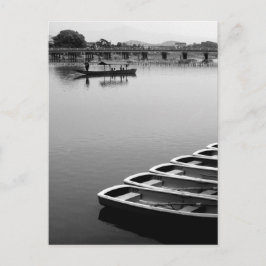 Ruderboote: Arashiyama, Kyoto, Japan Postkarte