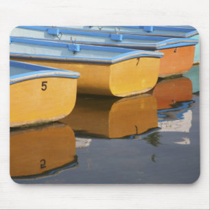 Ruderboote in Henley-on-Thames auf dem Fluss Thame Mousepad
