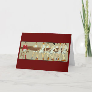 Rudermannschaft von Penfield Fine Art Gay Karte