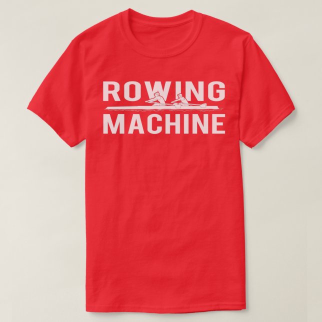 Rudermaschine T-Shirt (Design vorne)