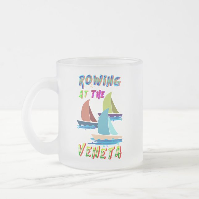 Rudern an der Veneta Mattglastasse (Links)