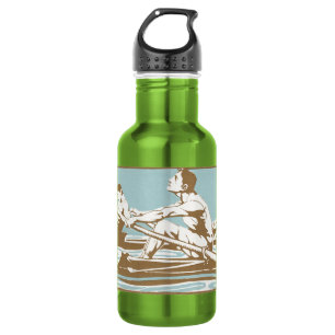 Rudern Edelstahlflasche
