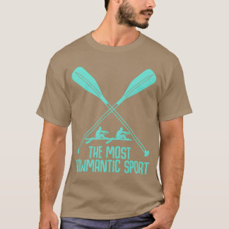 Rudern Sport Rudern Ruderboot Retro-Familie T-Shirt