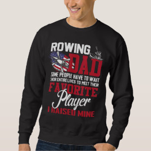 Rudern Vater einige Leute müssen warten, ihre gesa Sweatshirt