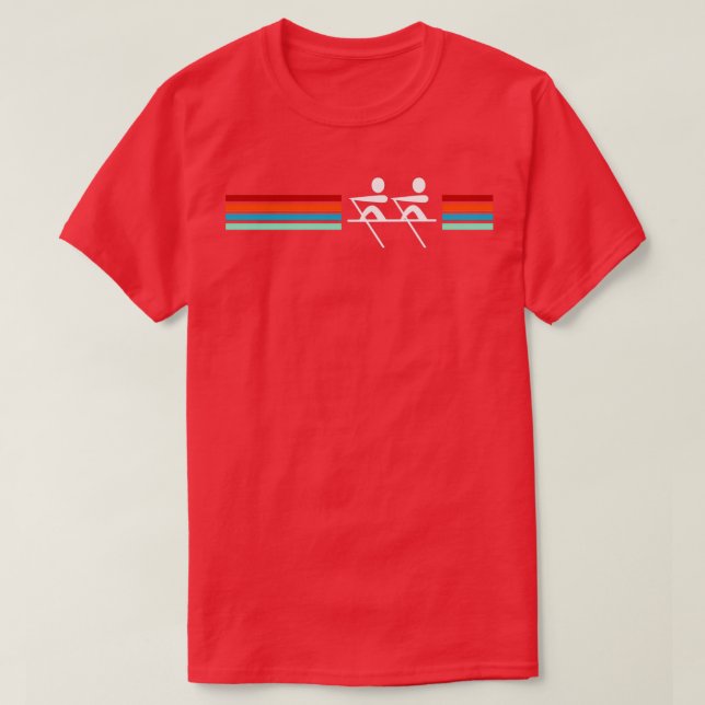Ruderpiktogramm T-Shirt (Design vorne)