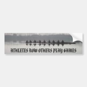 Rudersport, ATHLETEN-REIHE ANDERE SPIELEN SPIELE Autoaufkleber