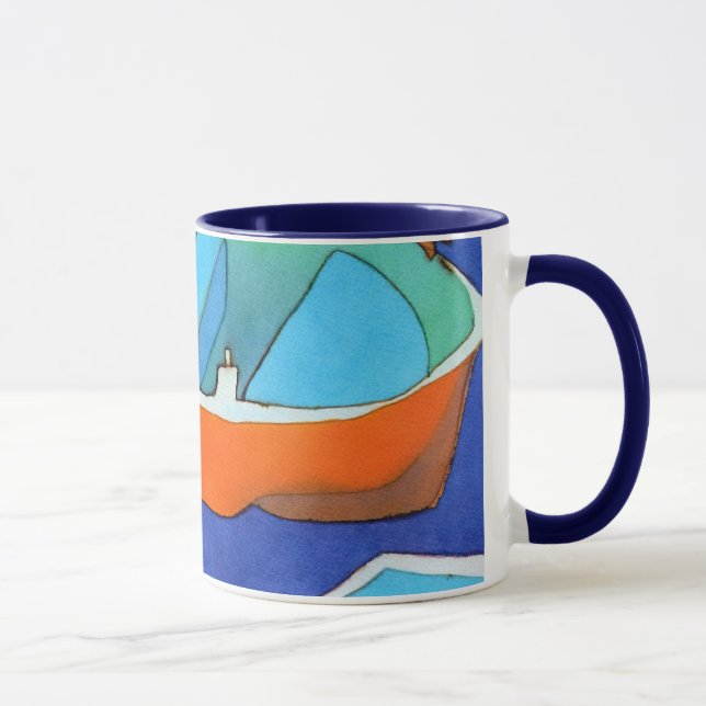 Rudersport-Boots-Tasse 2 Tasse (Rechts)