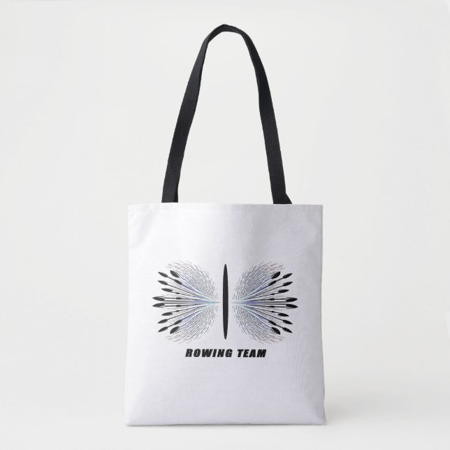 Ruderteam 2 - Ein Ruderdesign Tasche (Vorderseite)