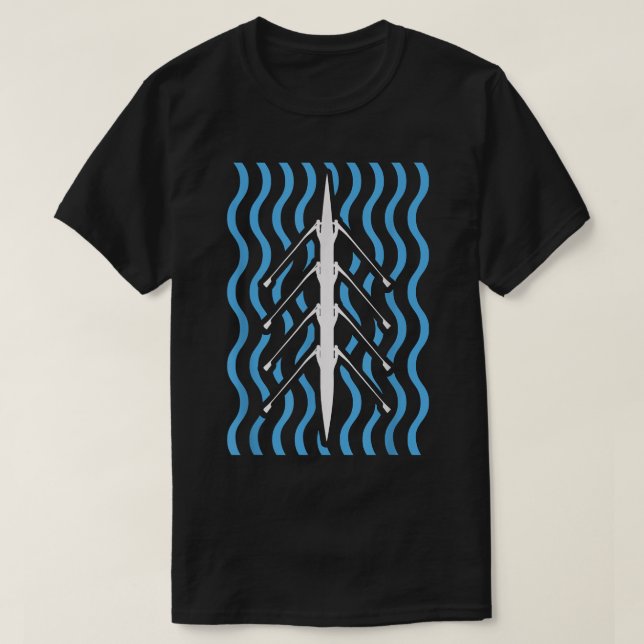 Ruderteam Crew Rower  T-Shirt (Design vorne)