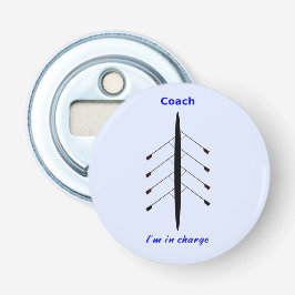 Ruderwagen in blau flaschenöffner