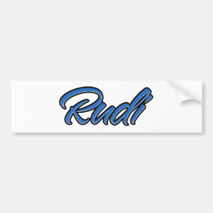 Rudi Blue Autocollants
