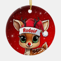 Rudolf Baby Reh, Hirschkuh, Rentier🦌 🎄