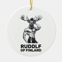 Rudolf de Finlande - Ornement de Noël gay / LGBT