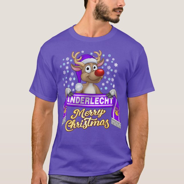 Rudolf met FanSjaal Anderlecht T-Shirt (Vorderseite)