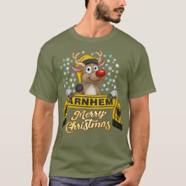 Rudolf met FanSjaal Arnhem T-Shirt