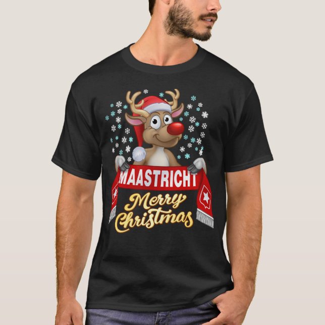 Rudolf met FanSjaal Maastricht T-Shirt (Vorderseite)