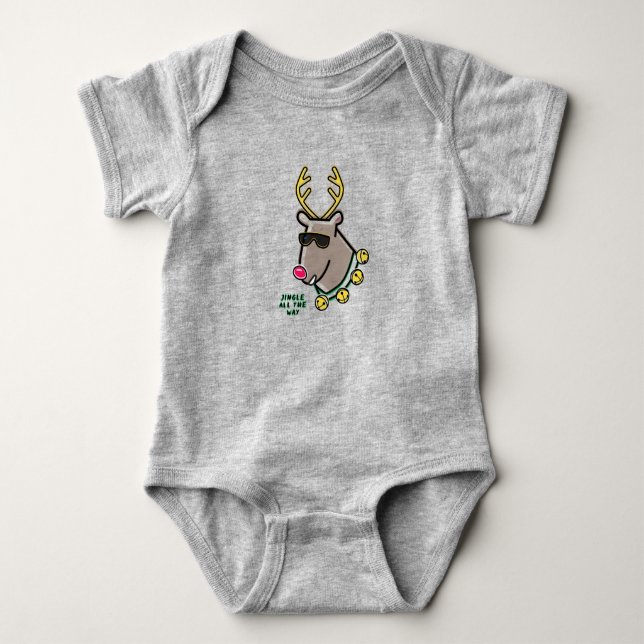 Rudolf Reindeer T - Shirt (Vorderseite)