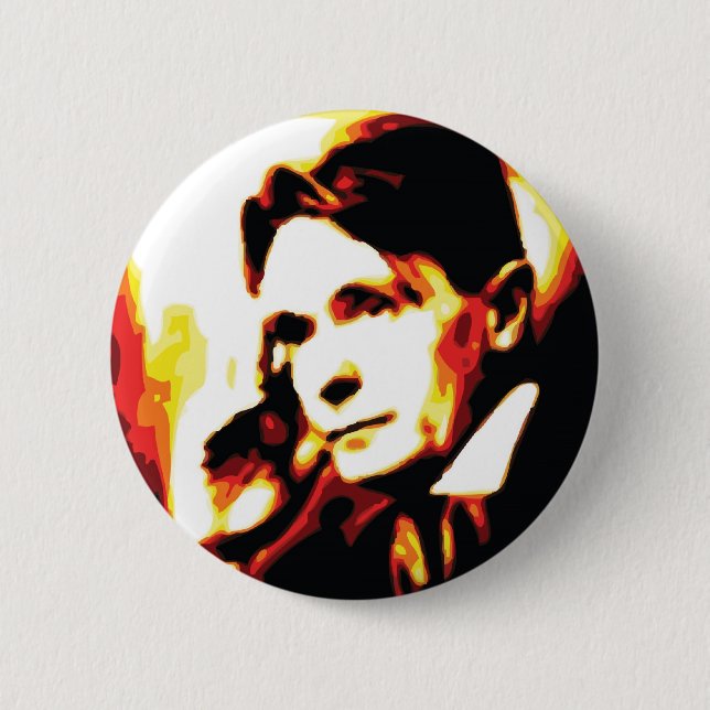 Rudolf Steiner Button (Vorderseite)