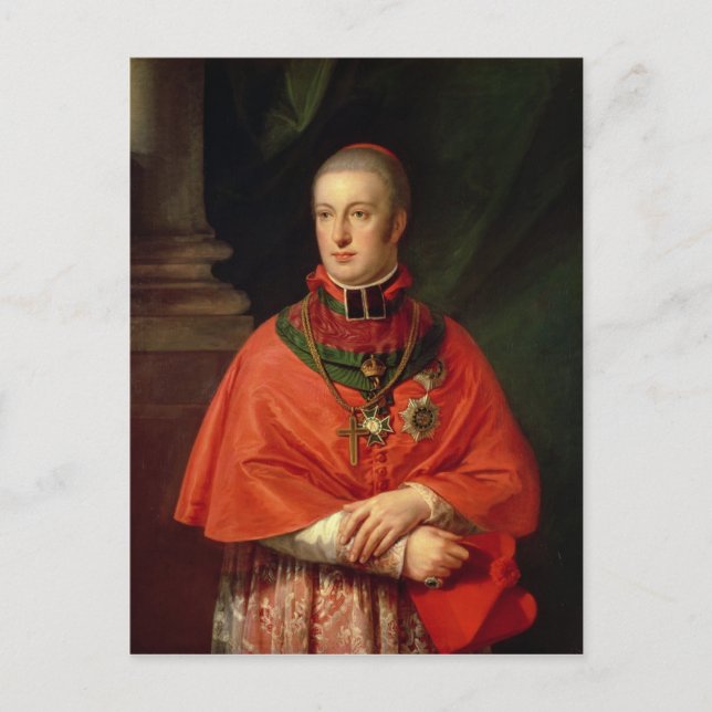 Rudolf von Habsburg Postkarte (Vorderseite)