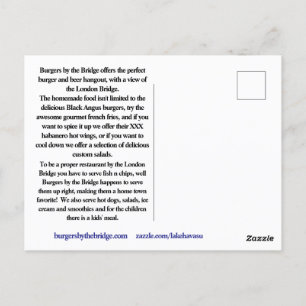 Rudolph an der London Bridge Postcard Postkarte