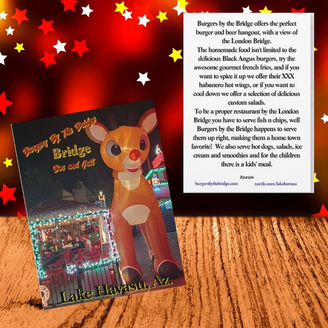 Rudolph bei Burgers By the Bridge Pappteller (Von Creator hochgeladen)