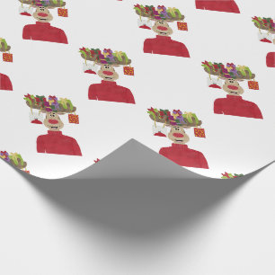 Rudolph Christmas Gifts Reindeer Geschenkpapier