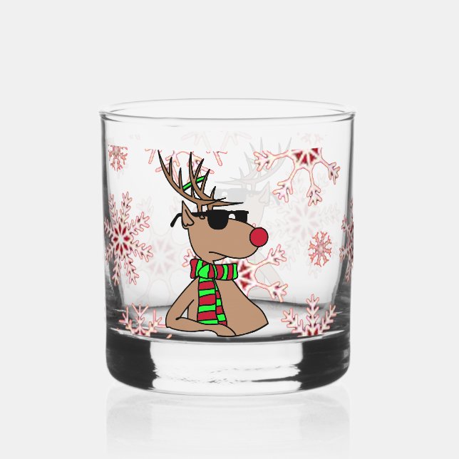 Rudolph cool whiskyglas (Vorderseite)