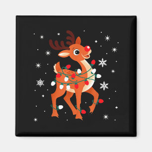 Rudolph Das Rote Nasen Rentier Für Kinder Und Weih Magnet