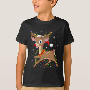 Rudolph Das Rote Nasen Rentier Für Männer Frauen K T-Shirt