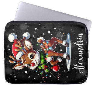 Rudolph Das Rote Nasen Rentier Weihnachten Laptopschutzhülle