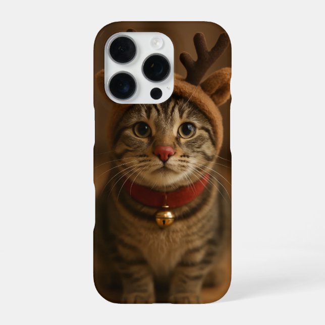 Rudolph die Katze iPhone 16 Pro Hülle (Rückseite)