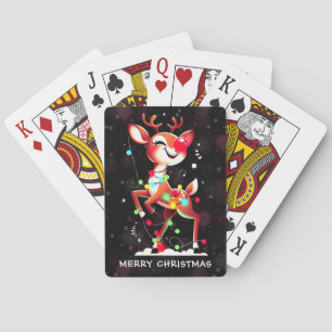 Rudolph Die Rotnase Rentier Weihnachten Spielkarten
