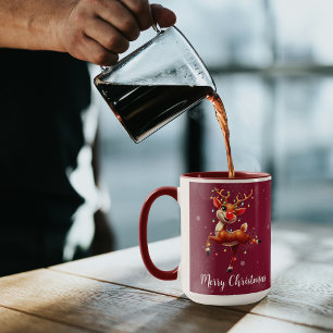 Rudolph Die Rotnase Rentier Weihnachten Tasse